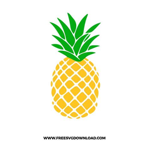 Download Free Summer Time Pineapple SVG Cut File Cut Files